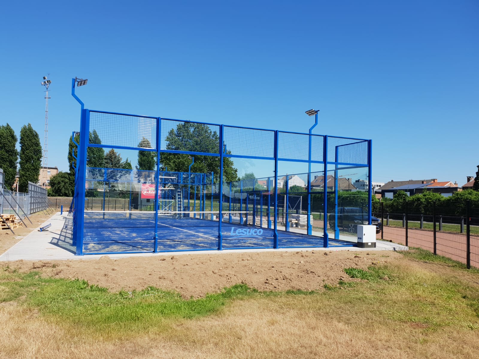 construction aménagement terrain de padel